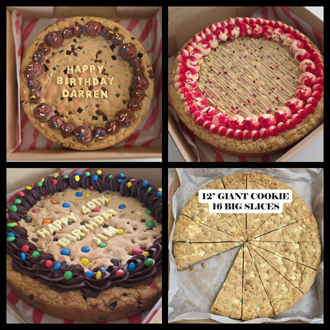 Giant 12" celebration cookie