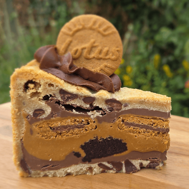 Biscoff cookie pie (whole)