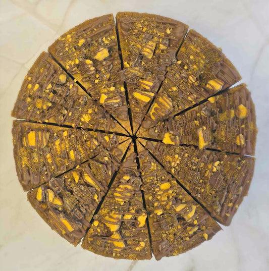 Cadbury's Crunchie Cookie Pie (8" whole)