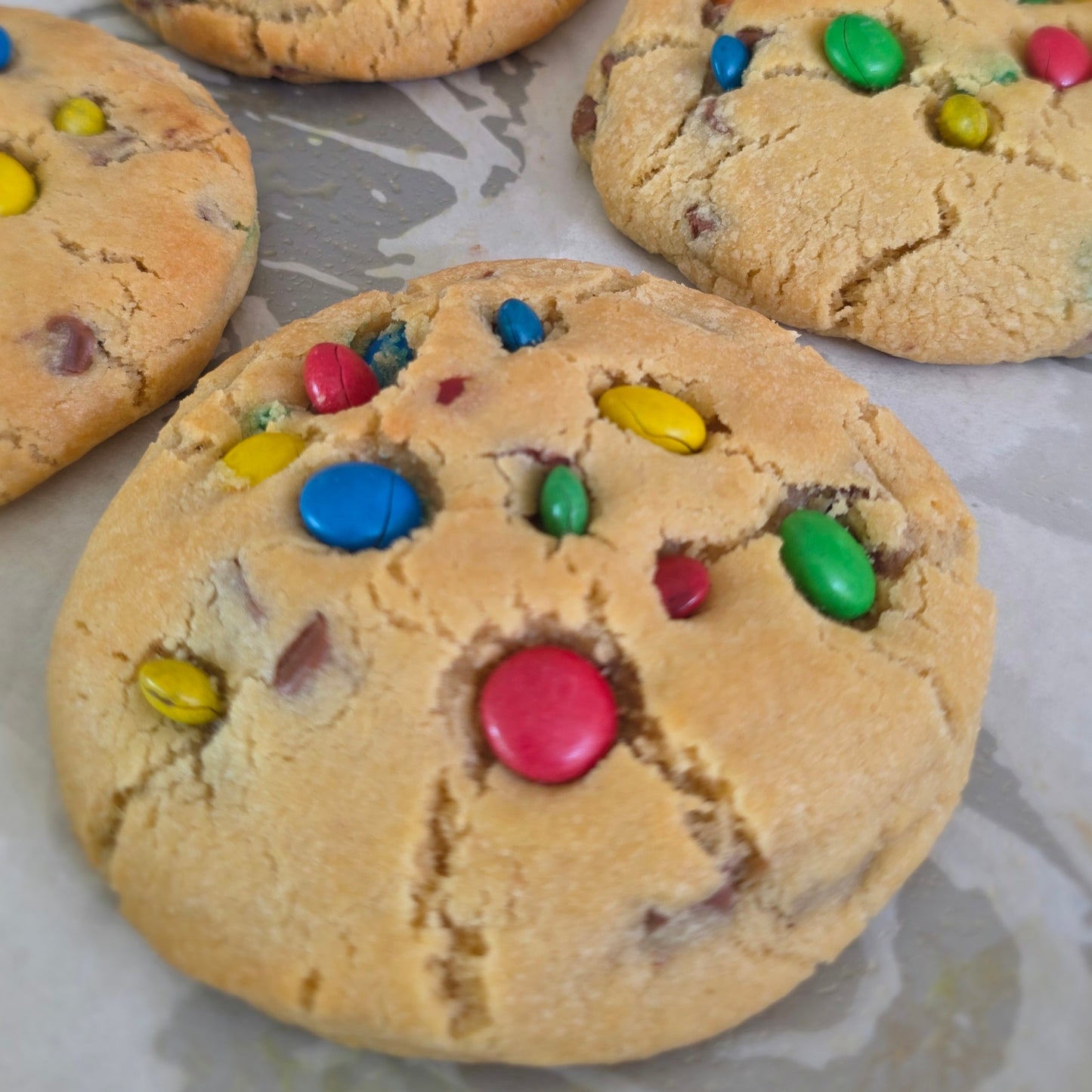 M&M cookies