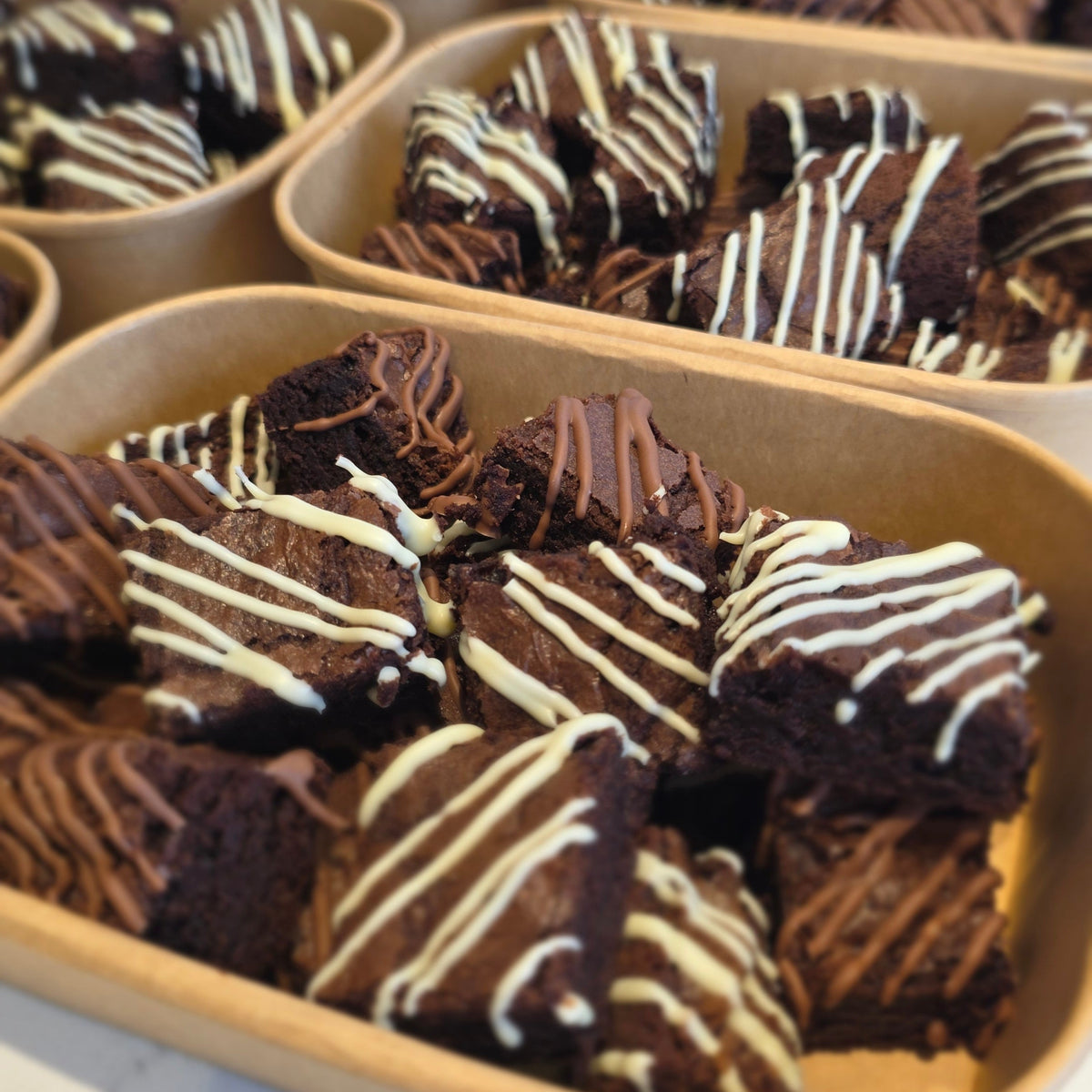 Chocolate topped brownie bites (GF)