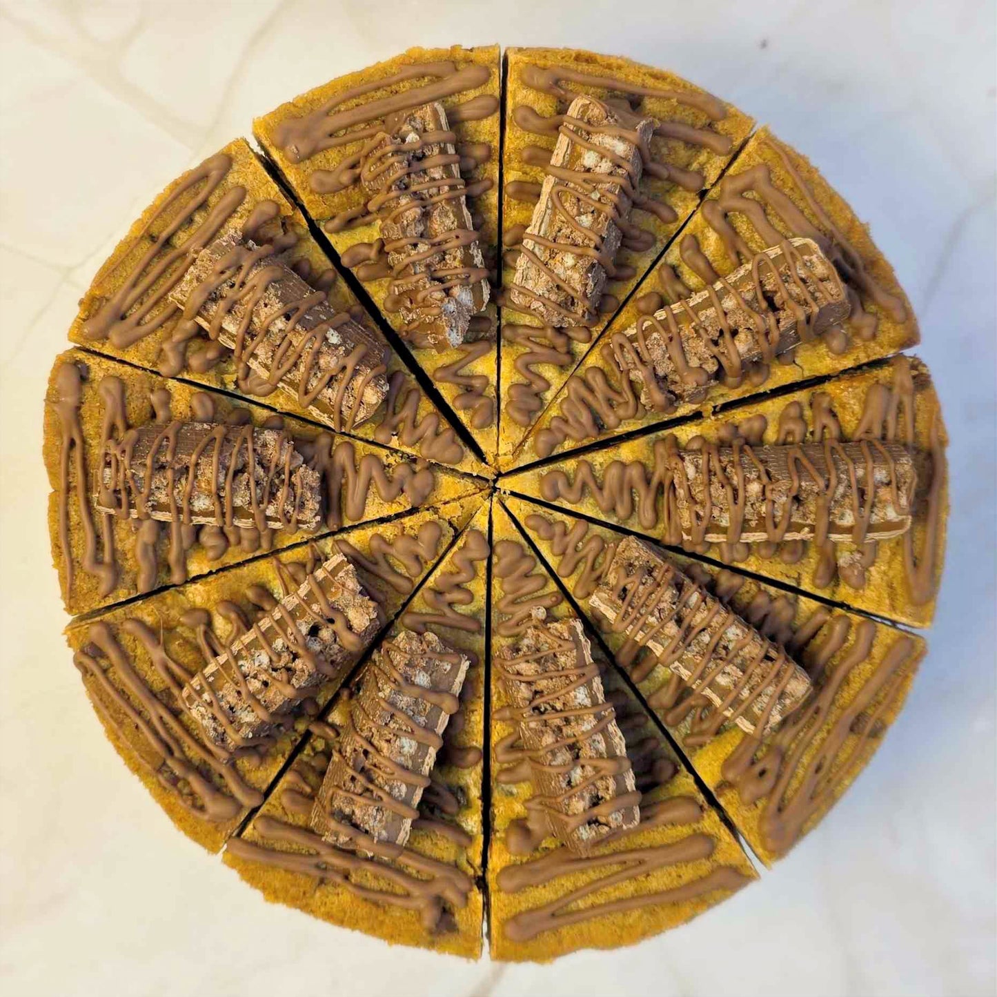 Toffee Crisp Cookie Pie (8" whole)